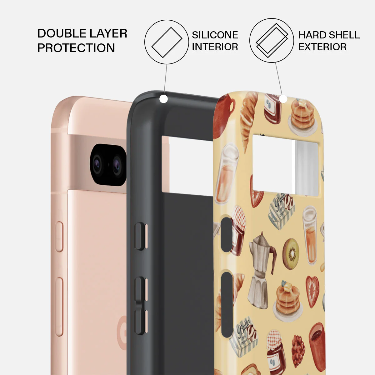 Sunny Side Up - Google Pixel 8a Case - Image 2