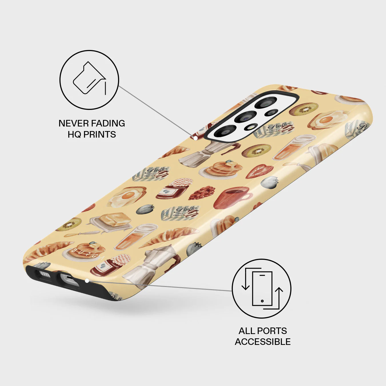 Sunny Side Up - Samsung Galaxy A33 Case - Image 3