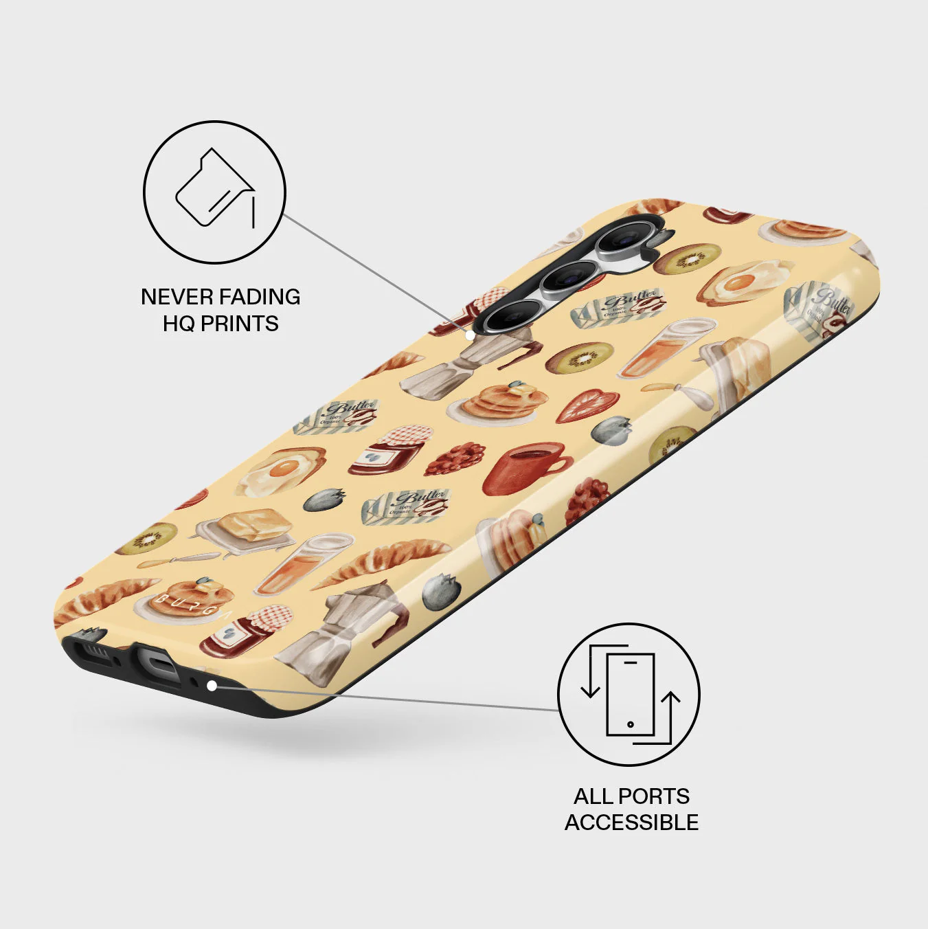 Sunny Side Up - Samsung Galaxy A54 Case - Image 3