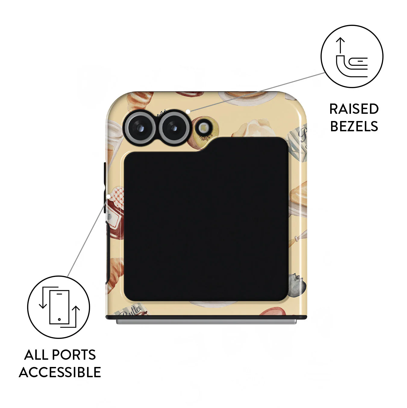 Sunny Side Up - Samsung Galaxy Z Flip 7 FE Case - Image 3