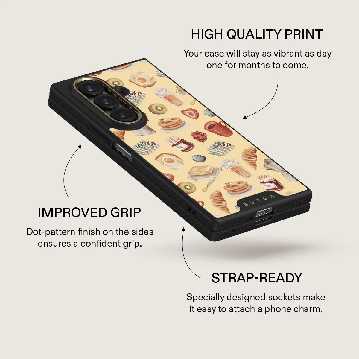 Sunny Side Up - Samsung Galaxy Z Fold 7 Case - Image 5