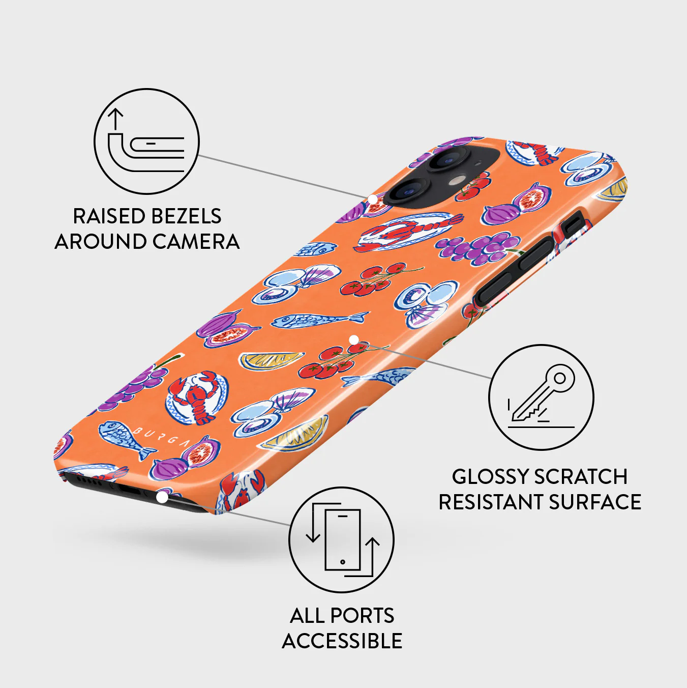 Sunset Dinner - iPhone 12 Mini Case - Image 3