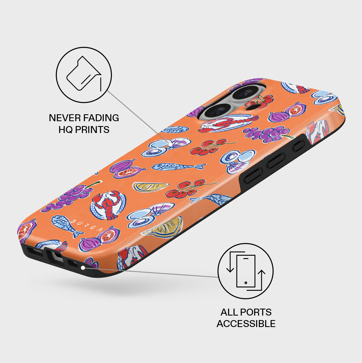 Sunset Dinner - iPhone 16 Case - Image 3