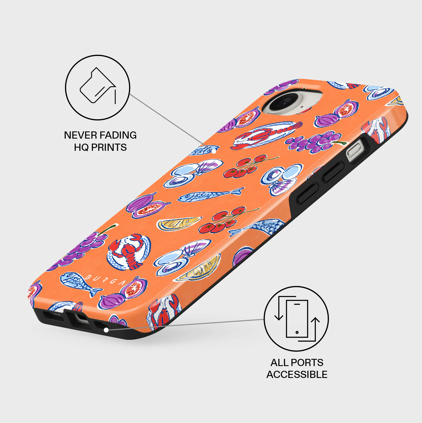Sunset Dinner - iPhone 16e Case - Image 3