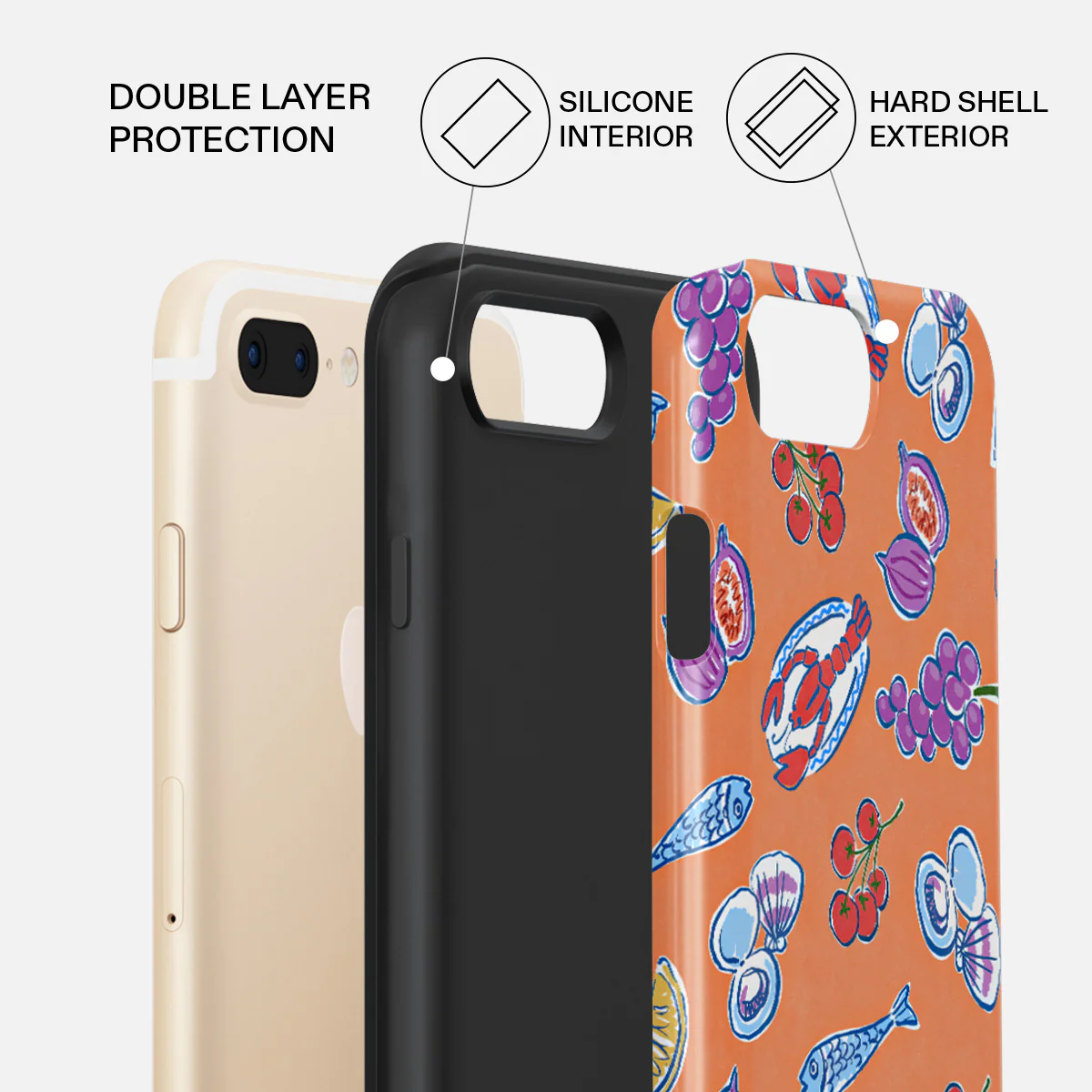 Sunset Dinner - iPhone 7 Plus / 8 Plus Case - Image 6