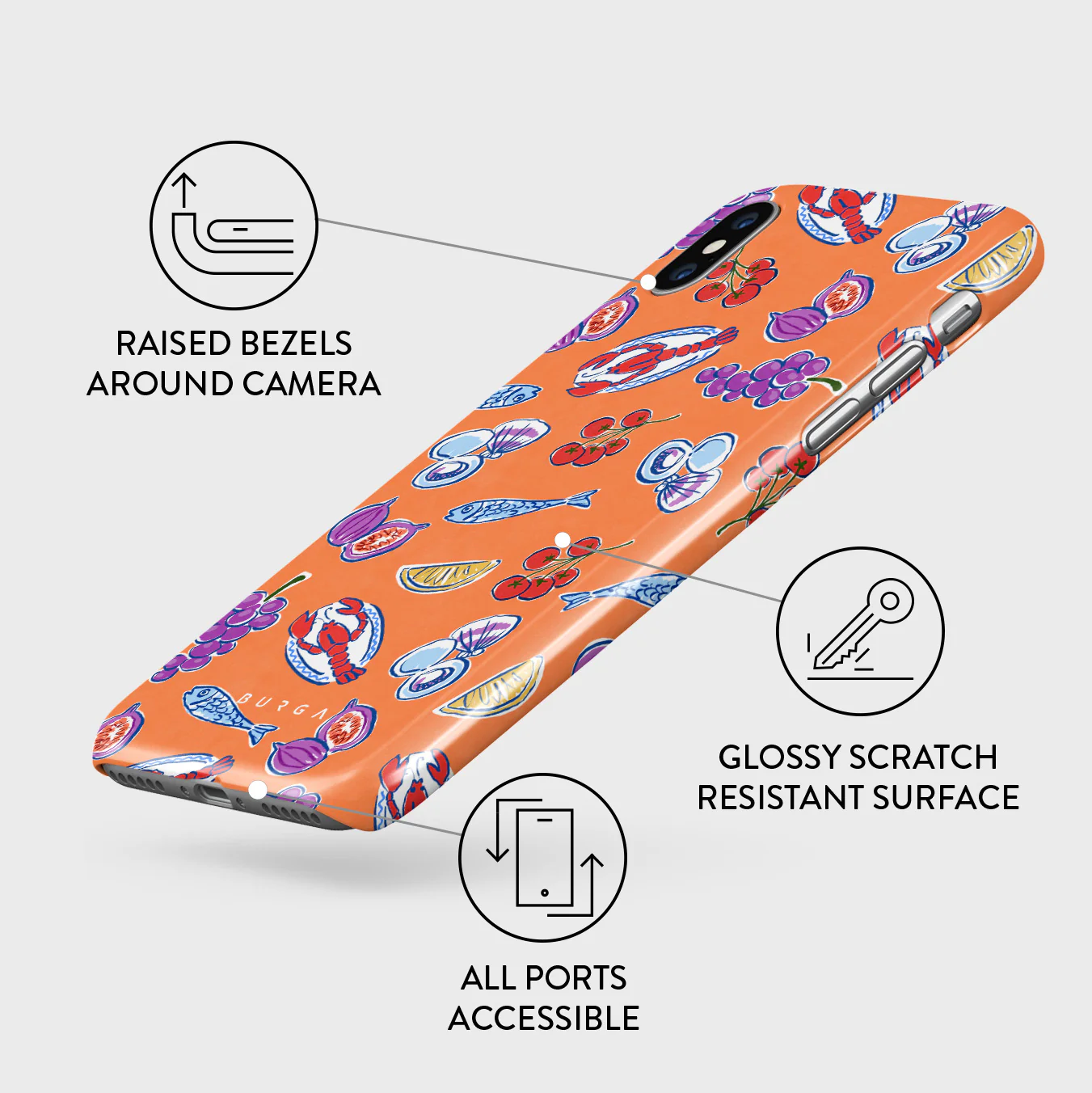 Sunset Dinner - iPhone XS Max Case - Image 3