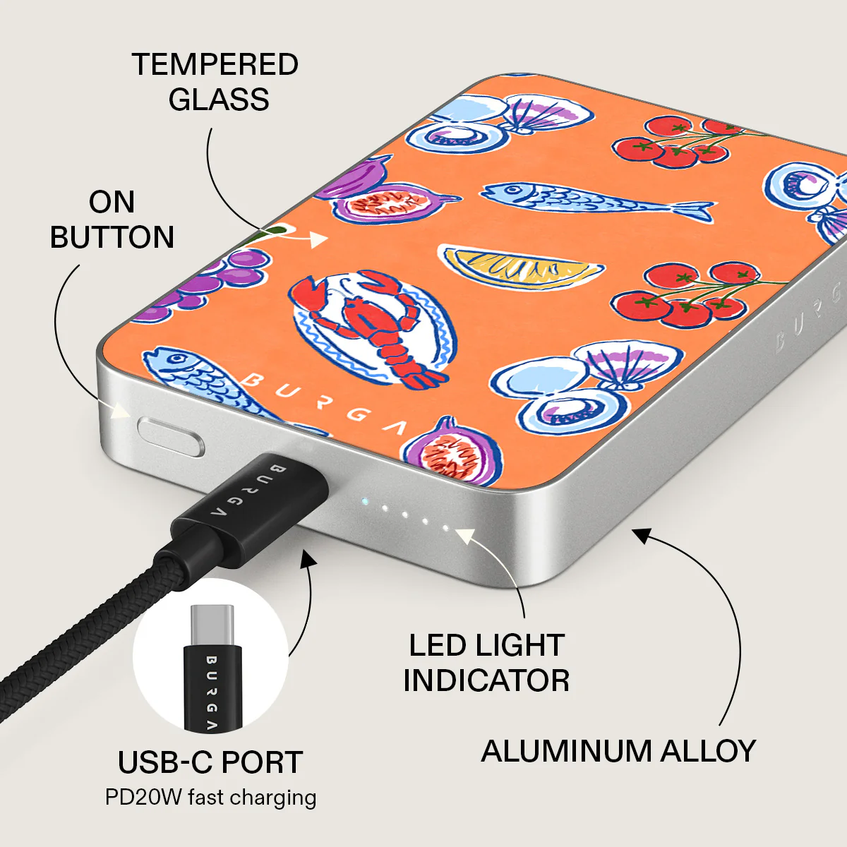 Sunset Dinner - Magnetic Power Bank - Image 30
