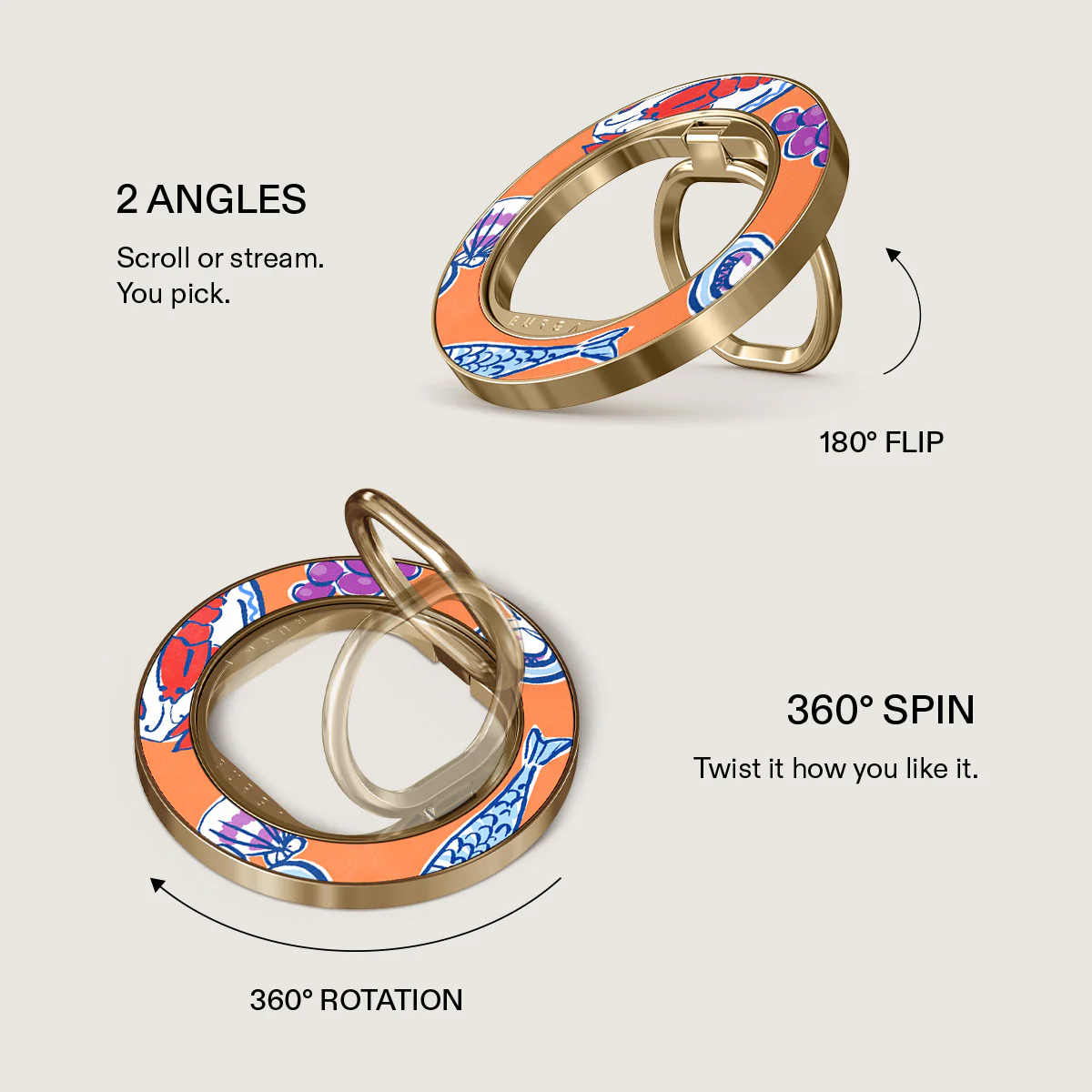 Sunset Dinner - Magnetic Ring Holder - Image 7