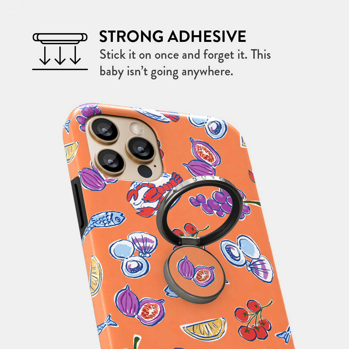 Sunset Dinner - Adhesive Ring Holder - Image 5