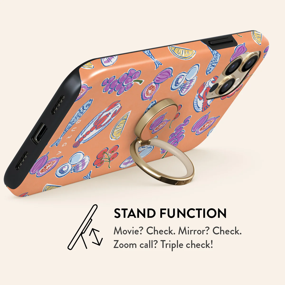 Sunset Dinner - Adhesive Ring Holder - Image 9