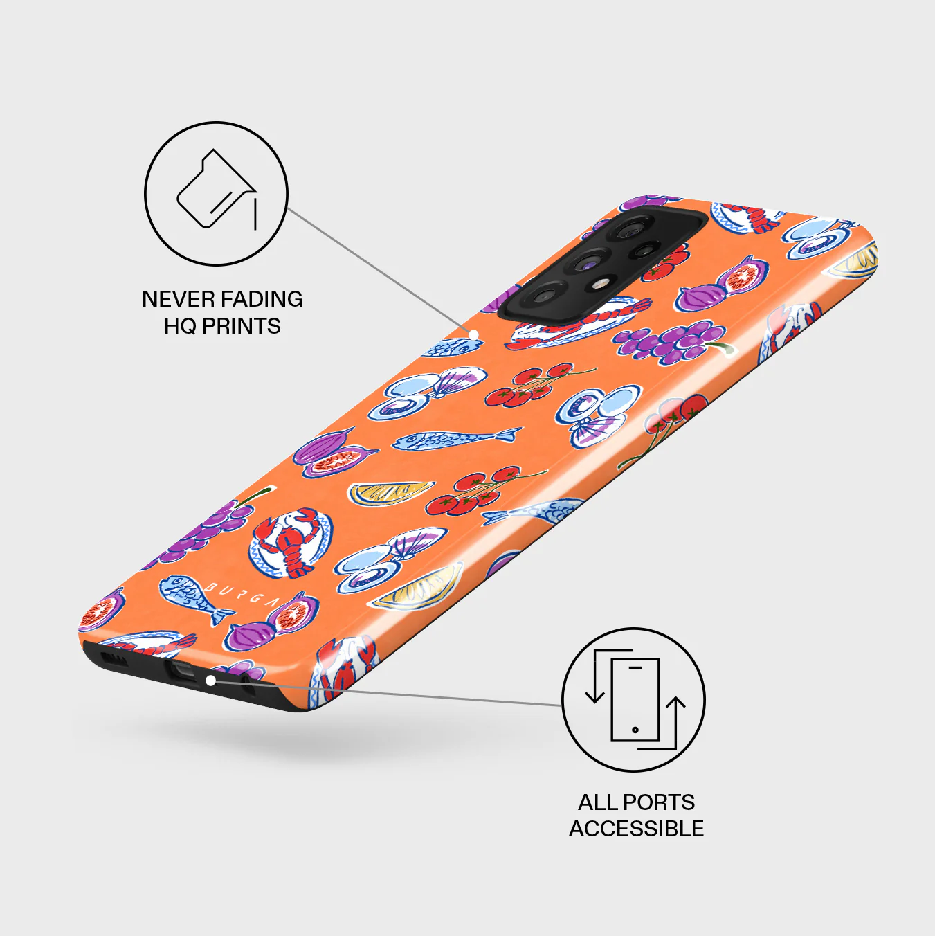 Sunset Dinner - Samsung Galaxy A72 4G / 5G Case - Image 7