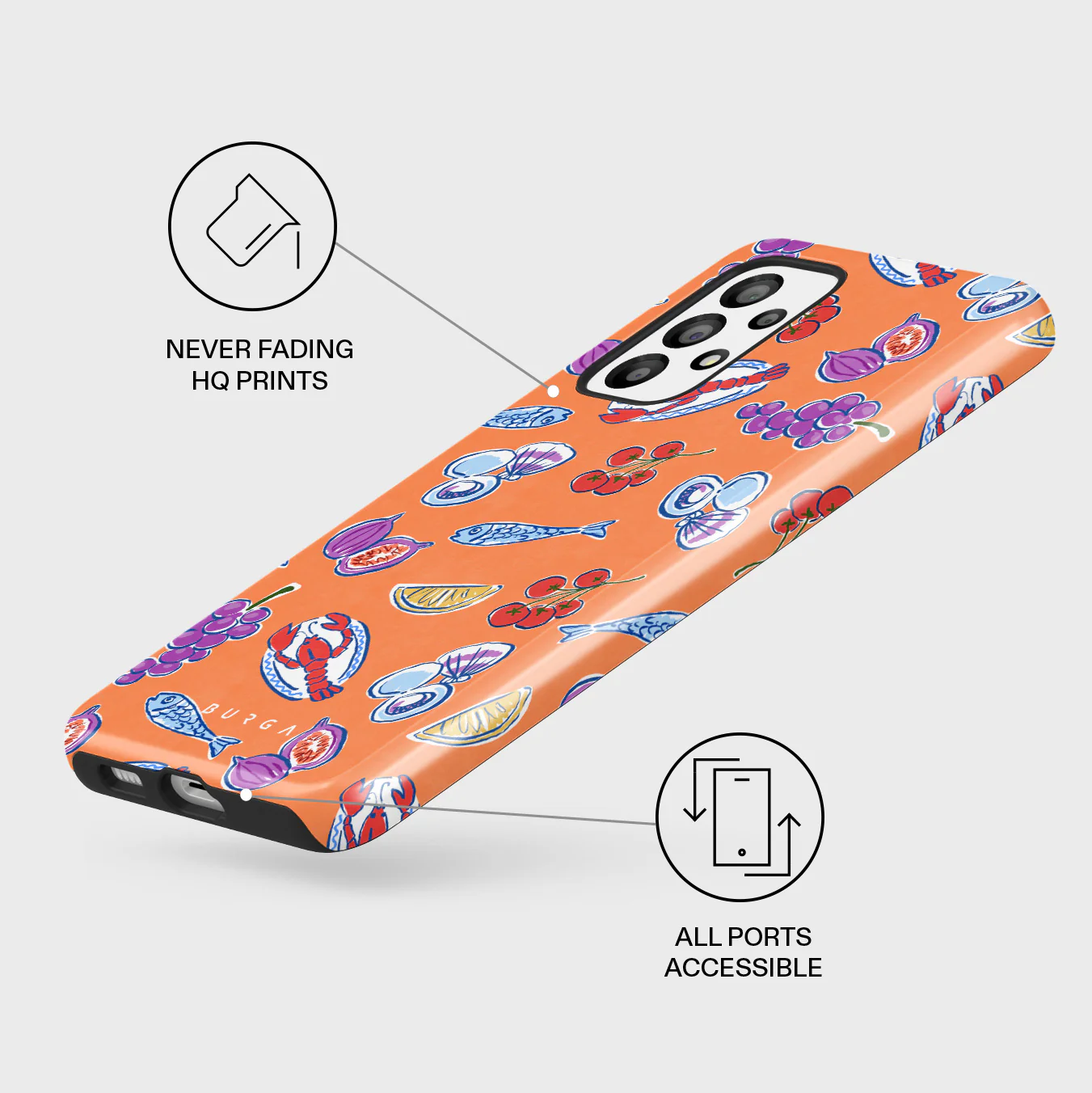 Sunset Dinner - Samsung Galaxy A73 Case - Image 3
