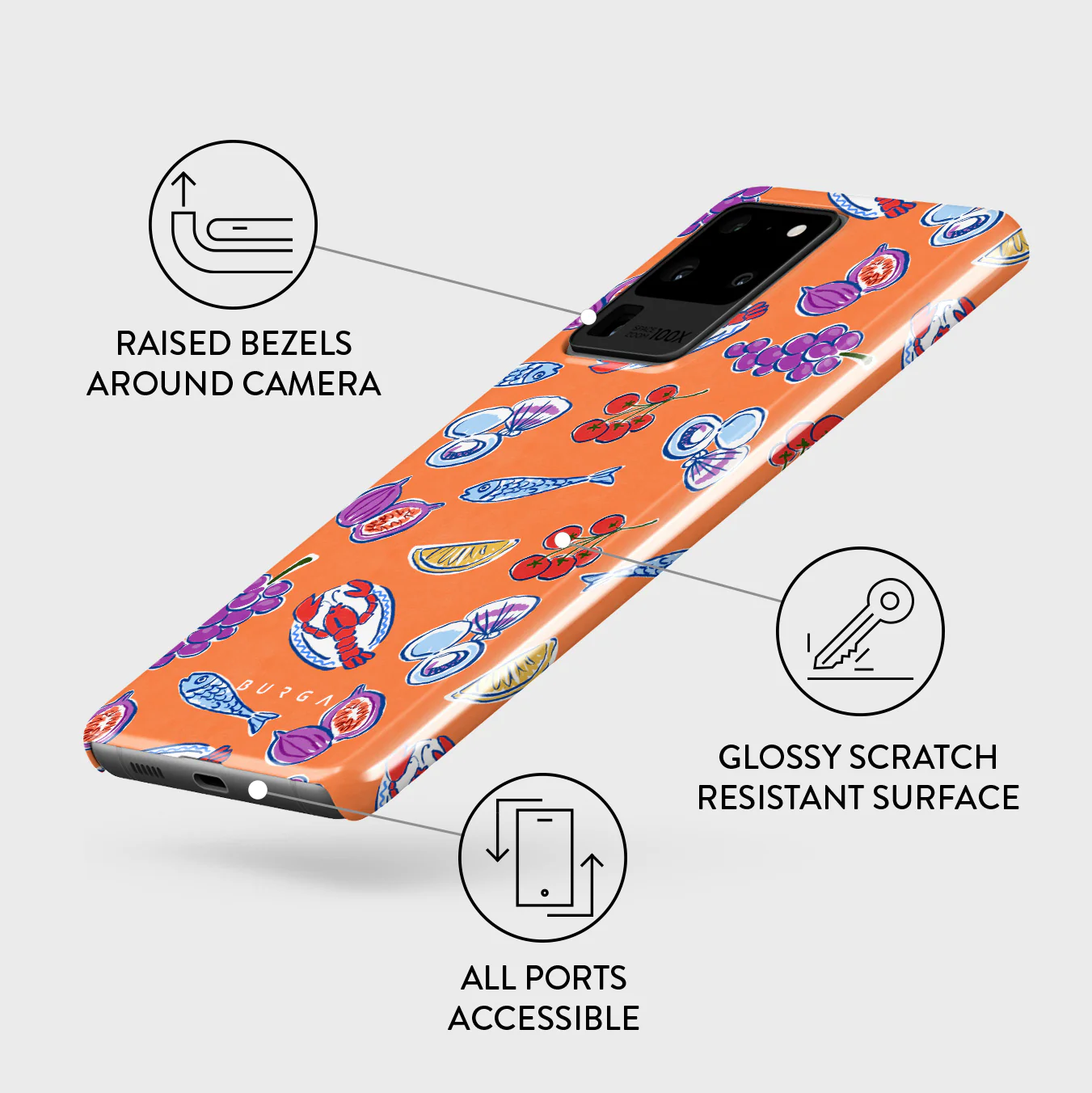 Sunset Dinner - Samsung Galaxy S20 Ultra 4G / 5G Case - Image 3