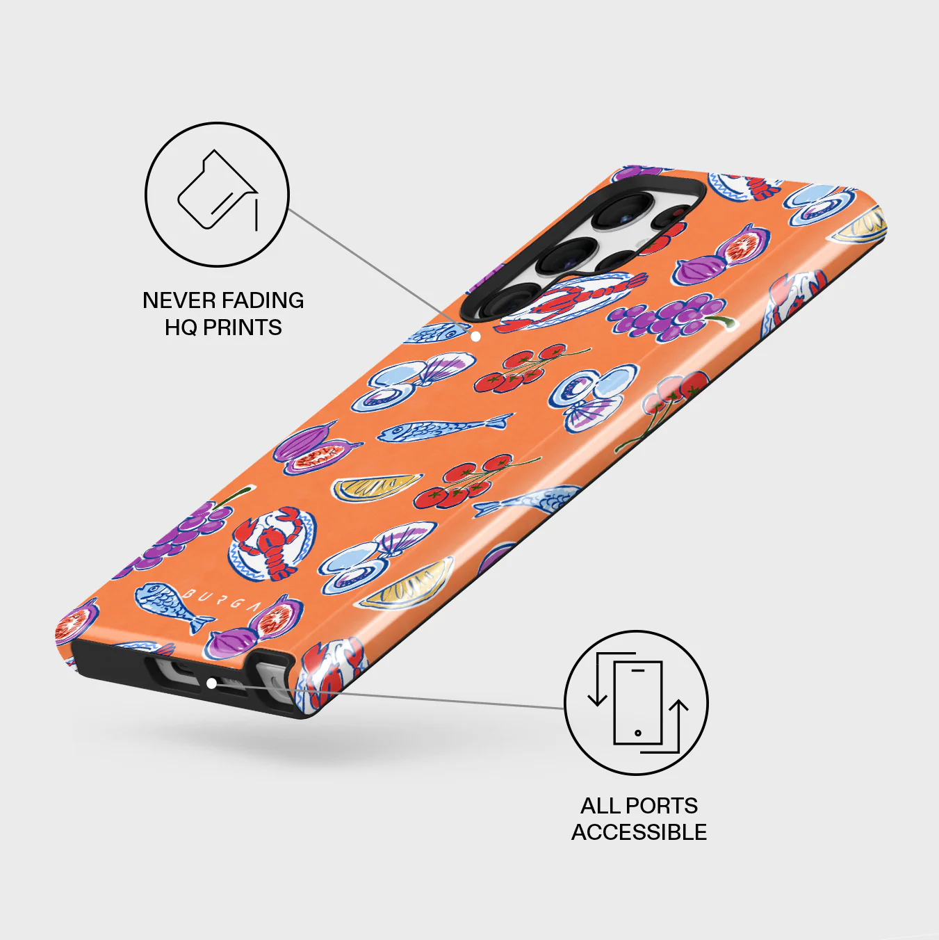 Sunset Dinner - Samsung Galaxy S22 Ultra Case - Image 3
