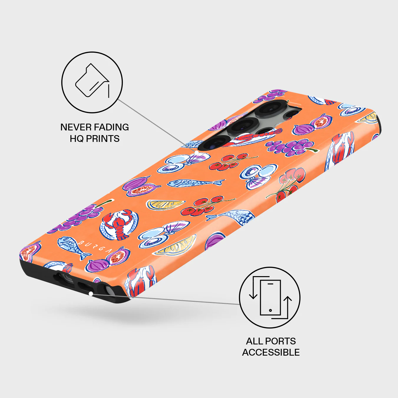 Sunset Dinner - Samsung Galaxy S25 Ultra Case - Image 3
