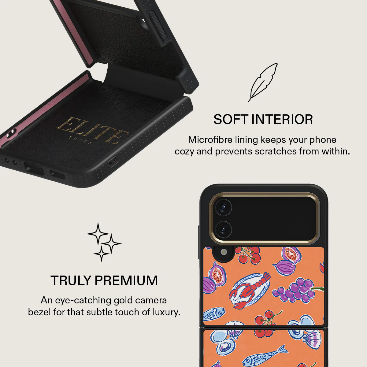 Sunset Dinner - Samsung Galaxy Z Flip 4 Case - Image 19