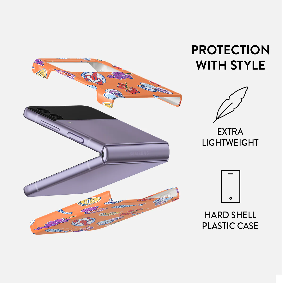 Sunset Dinner - Samsung Galaxy Z Flip 4 Case - Image 2