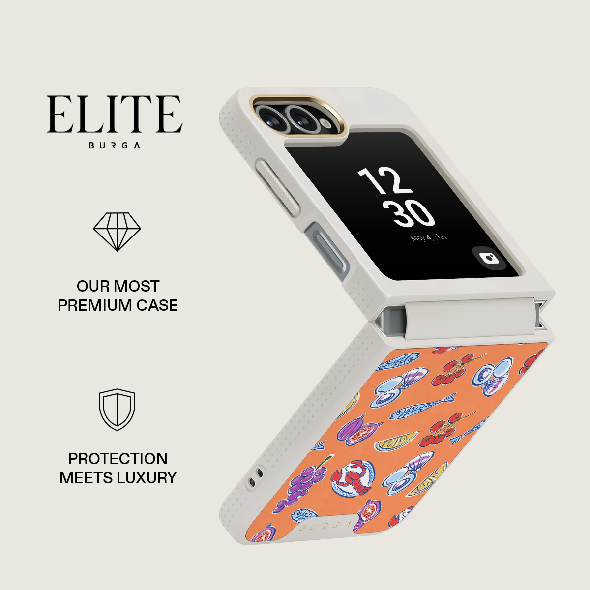 Sunset Dinner - Samsung Galaxy Z Flip 6 Case - Image 21