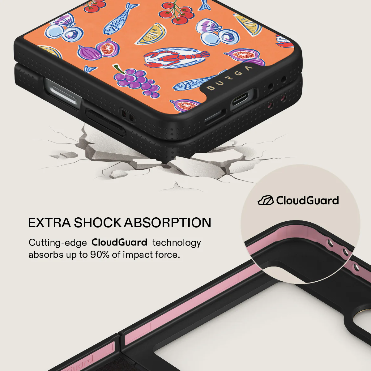 Sunset Dinner - Samsung Galaxy Z Flip 6 Case - Image 8