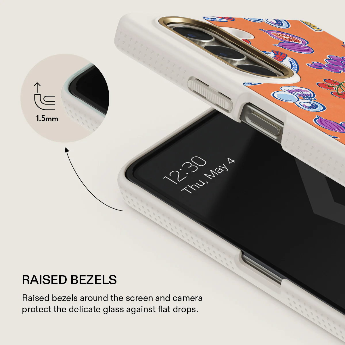 Sunset Dinner - Samsung Galaxy Z Fold 5 Case - Image 18