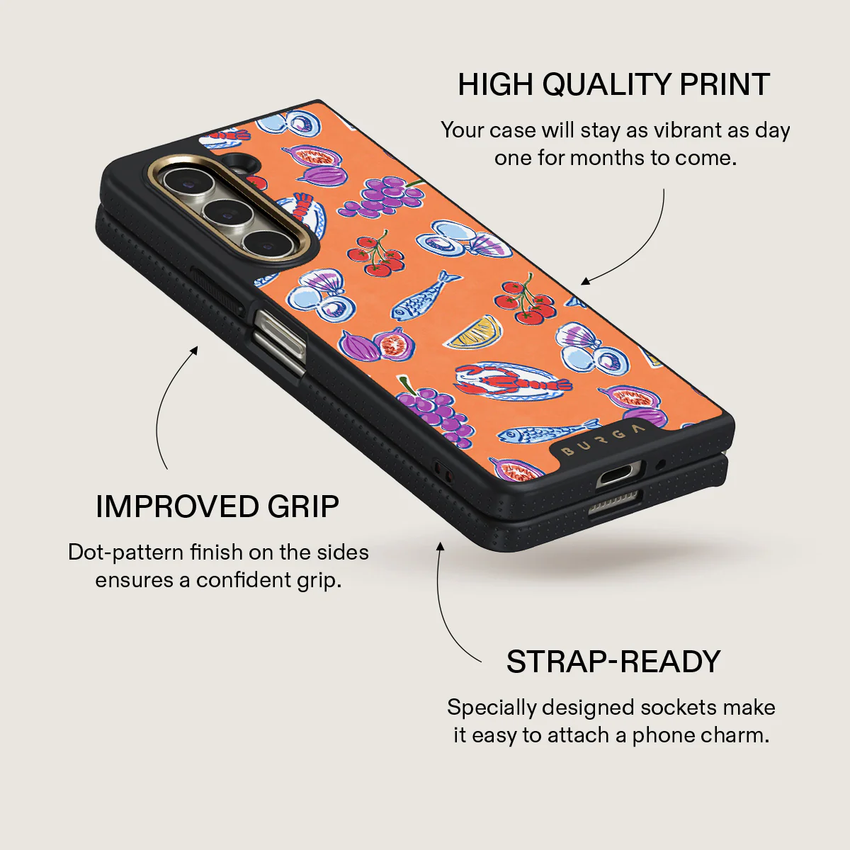 Sunset Dinner - Samsung Galaxy Z Fold 5 Case - Image 5