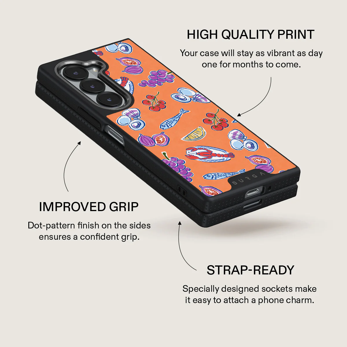 Sunset Dinner - Samsung Galaxy Z Fold 6 Case - Image 12
