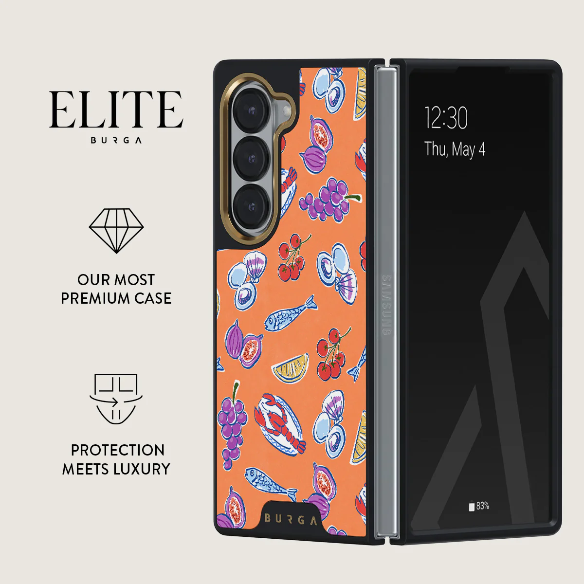 Sunset Dinner - Samsung Galaxy Z Fold 6 Case - Image 2