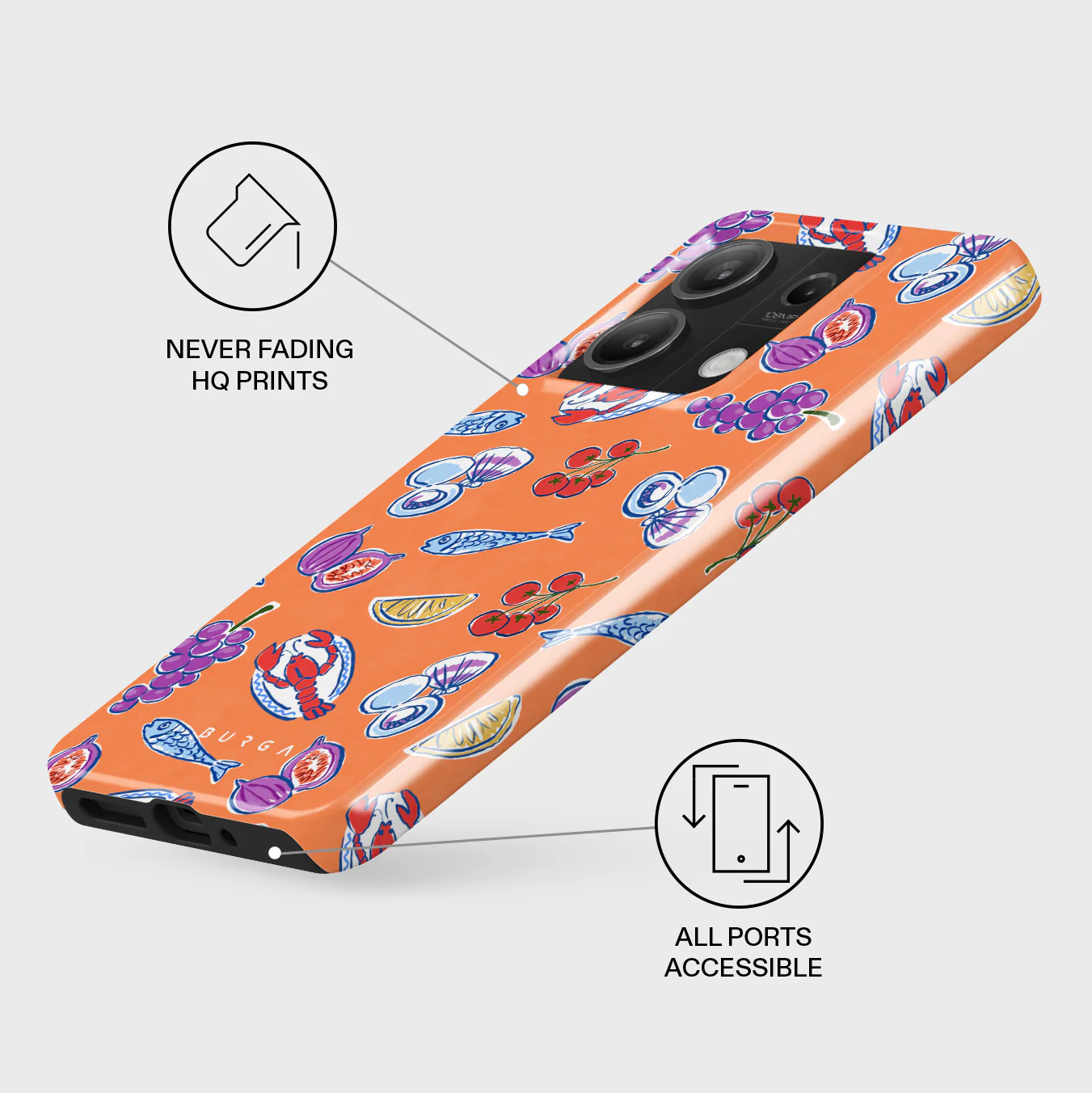 Sunset Dinner - Xiaomi Redmi Note 13 5G Case - Image 3