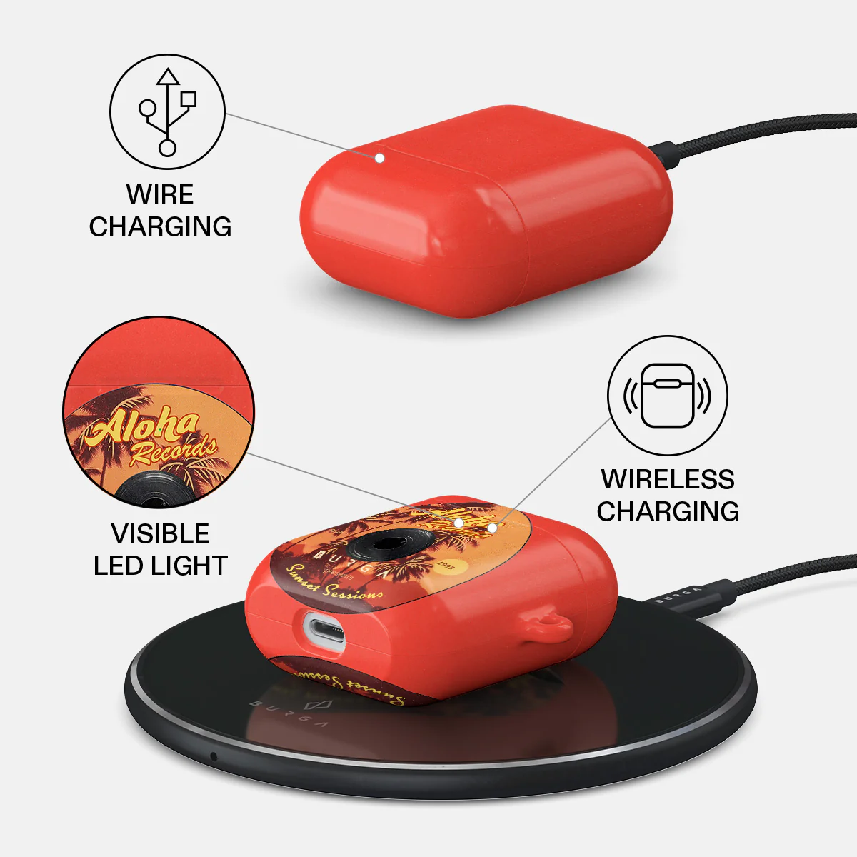Sunset Sessions - AirPods Case - Image 3