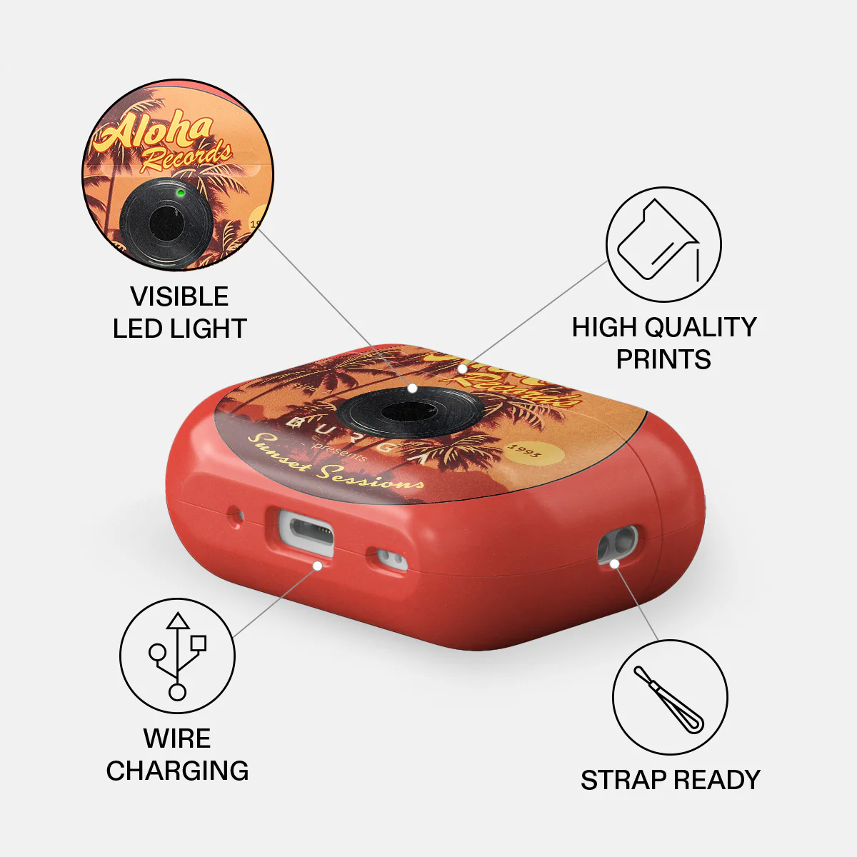 Sunset Sessions - AirPods Pro 2 Case - Image 3