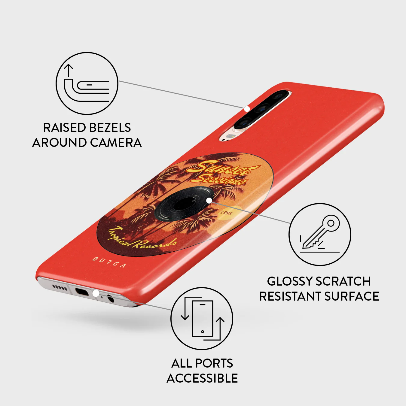 Sunset Sessions - Huawei P30 Case - Image 3