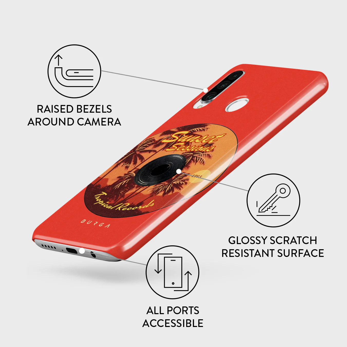 Sunset Sessions - Huawei P30 Lite Case - Image 3