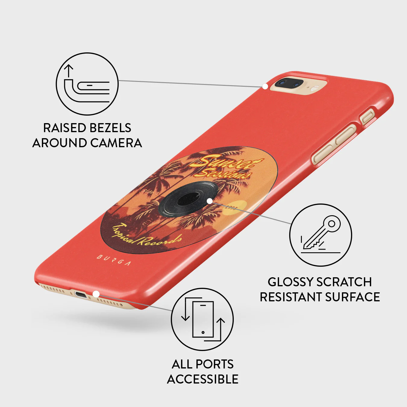 Sunset Sessions - iPhone 7 Plus / 8 Plus Case - Image 3