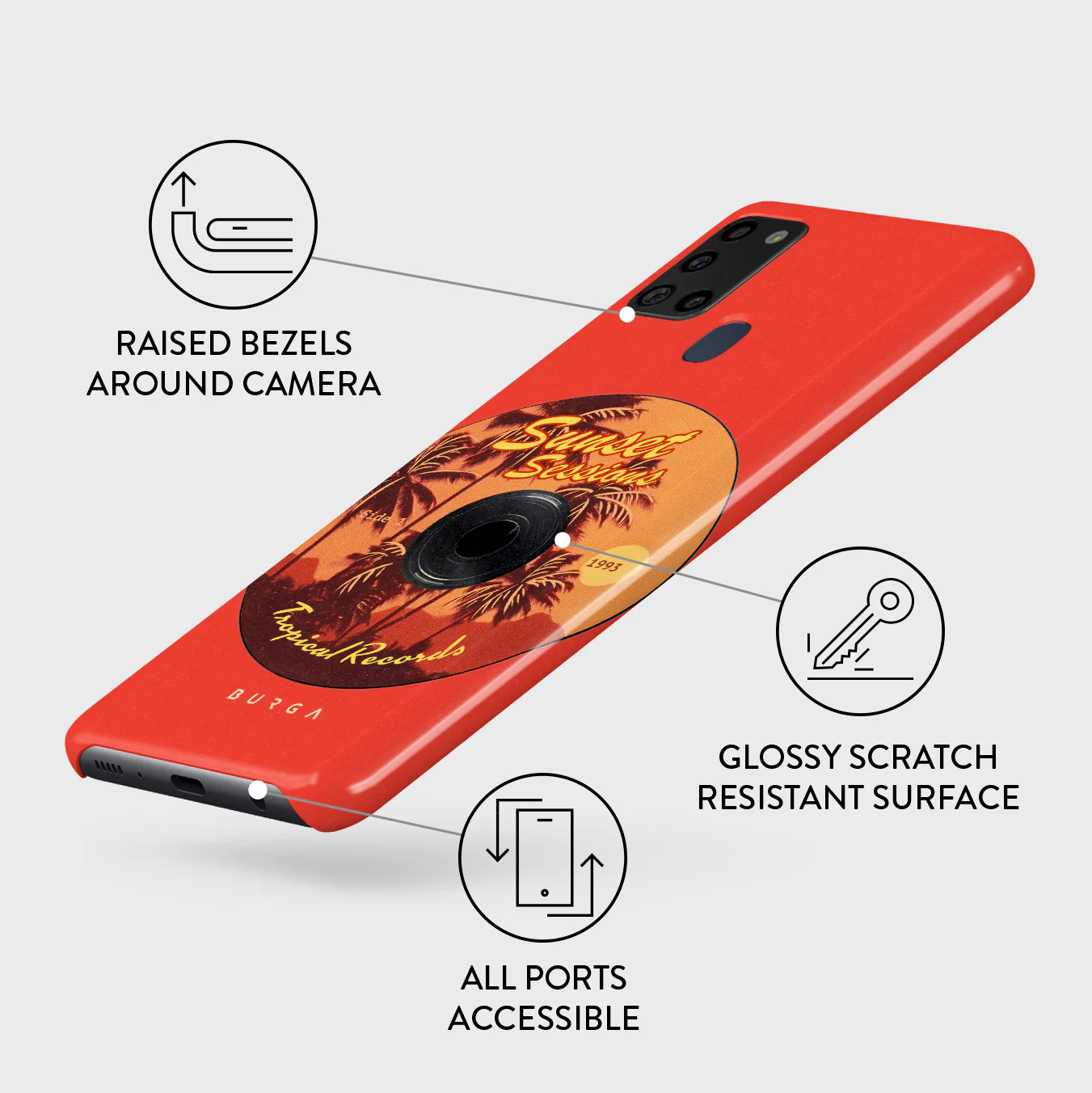 Sunset Sessions - Samsung Galaxy A21s 4G Case - Image 3