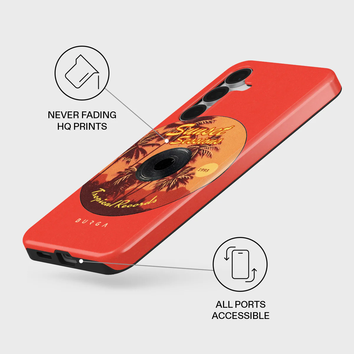 Sunset Sessions - Samsung Galaxy S25 FE Case - Image 3