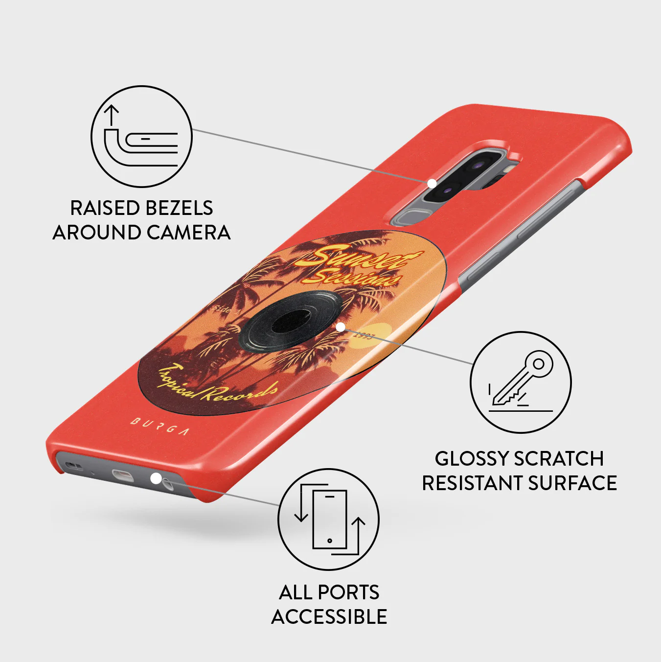 Sunset Sessions - Samsung Galaxy S9 Plus Case - Image 3