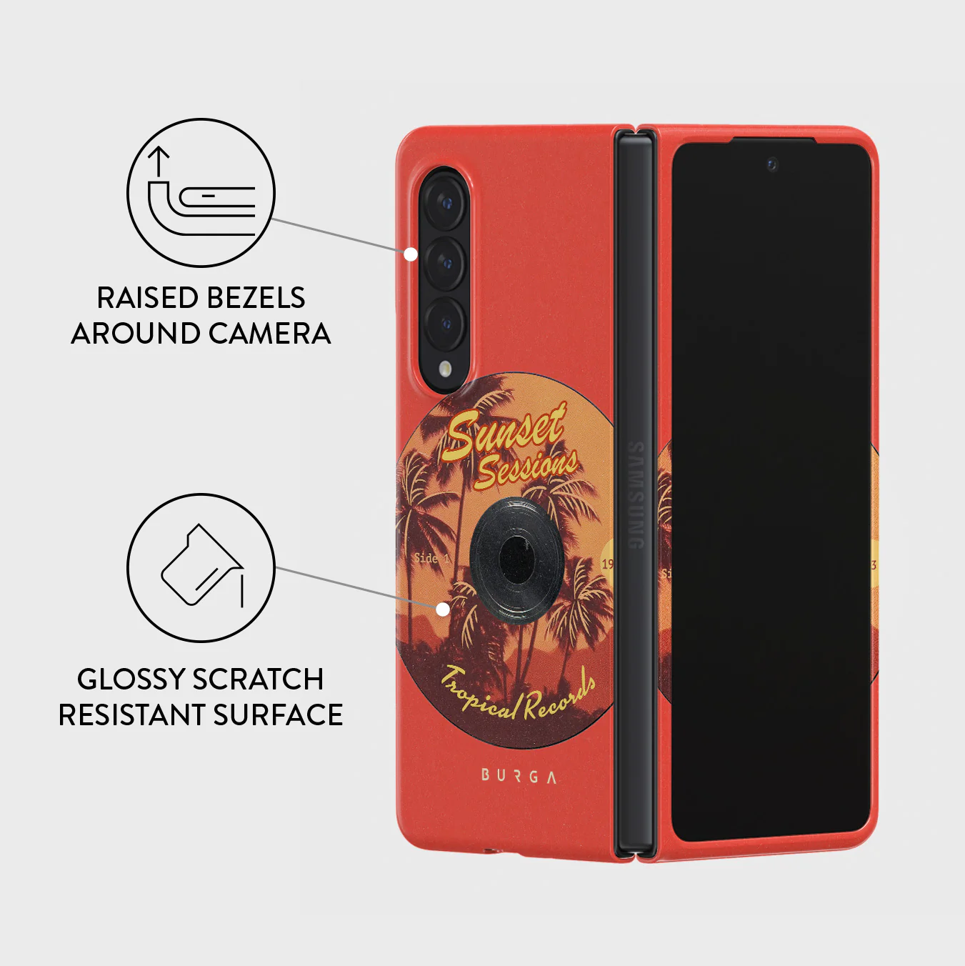 Sunset Sessions - Samsung Galaxy Z Fold 3 Case - Image 3