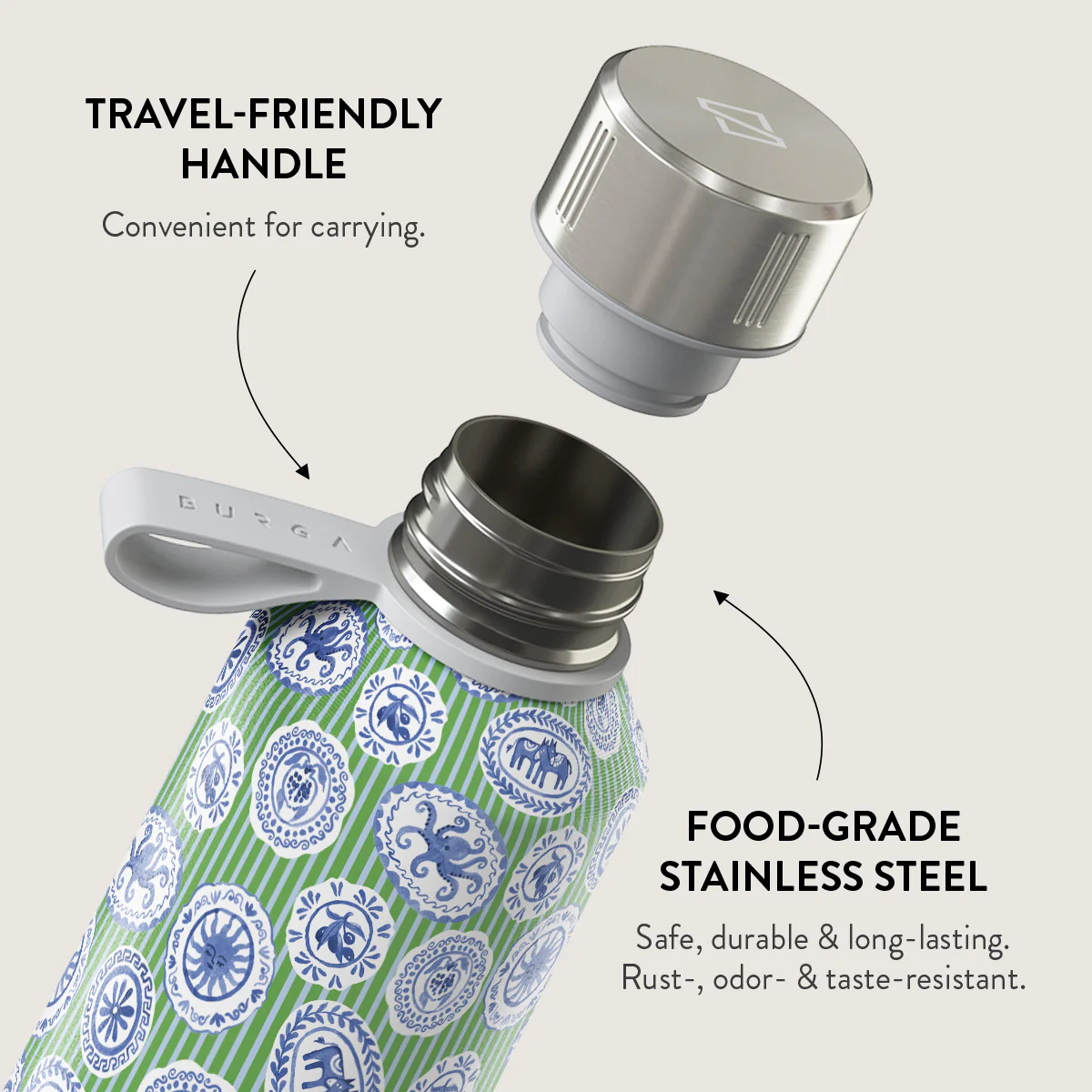 Taverna - Water Bottle - Image 4