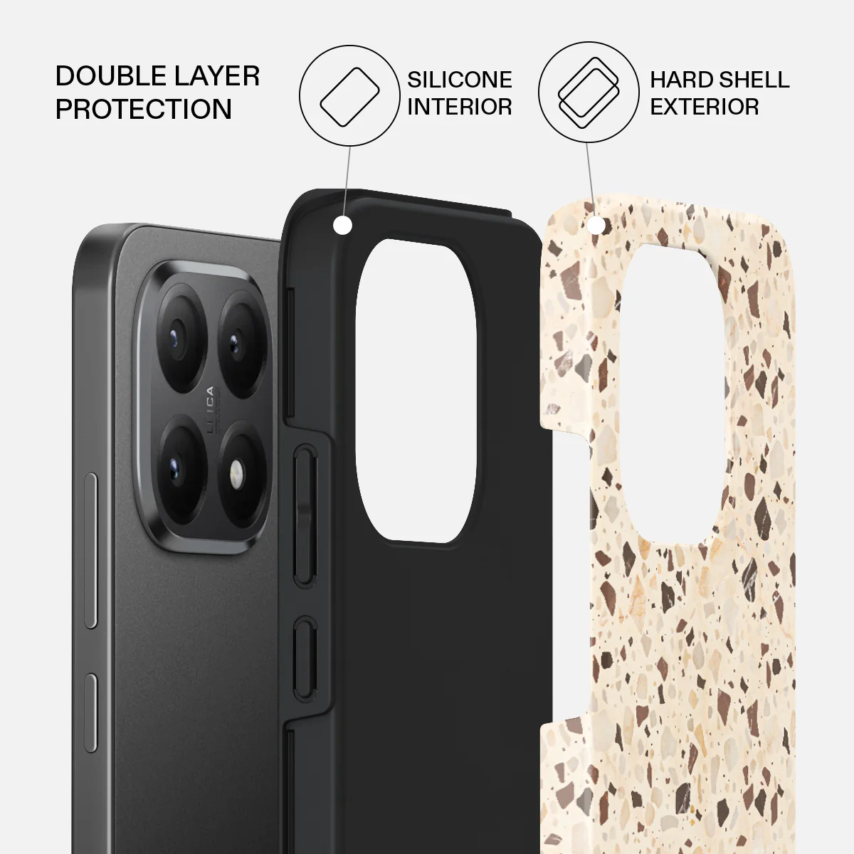 Distant Noise - Terazzo Xiaomi 15T Case - Image 2