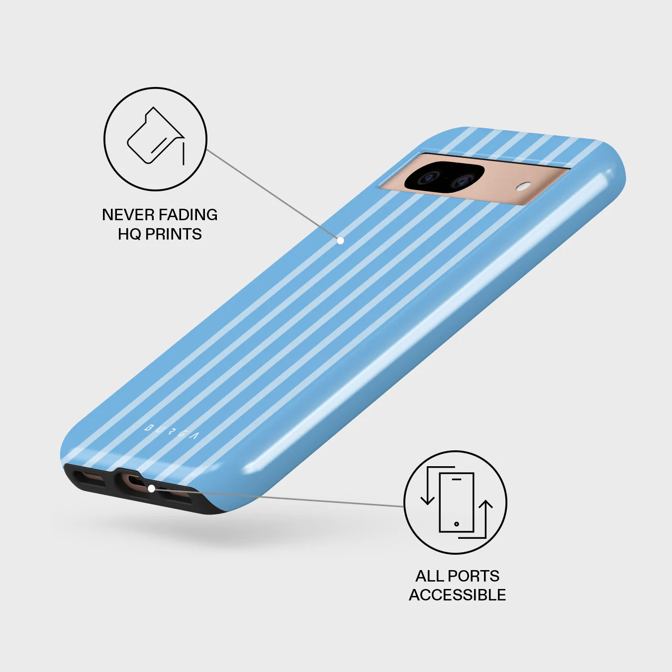 The Hamptons - Google Pixel 8a Case - Image 3