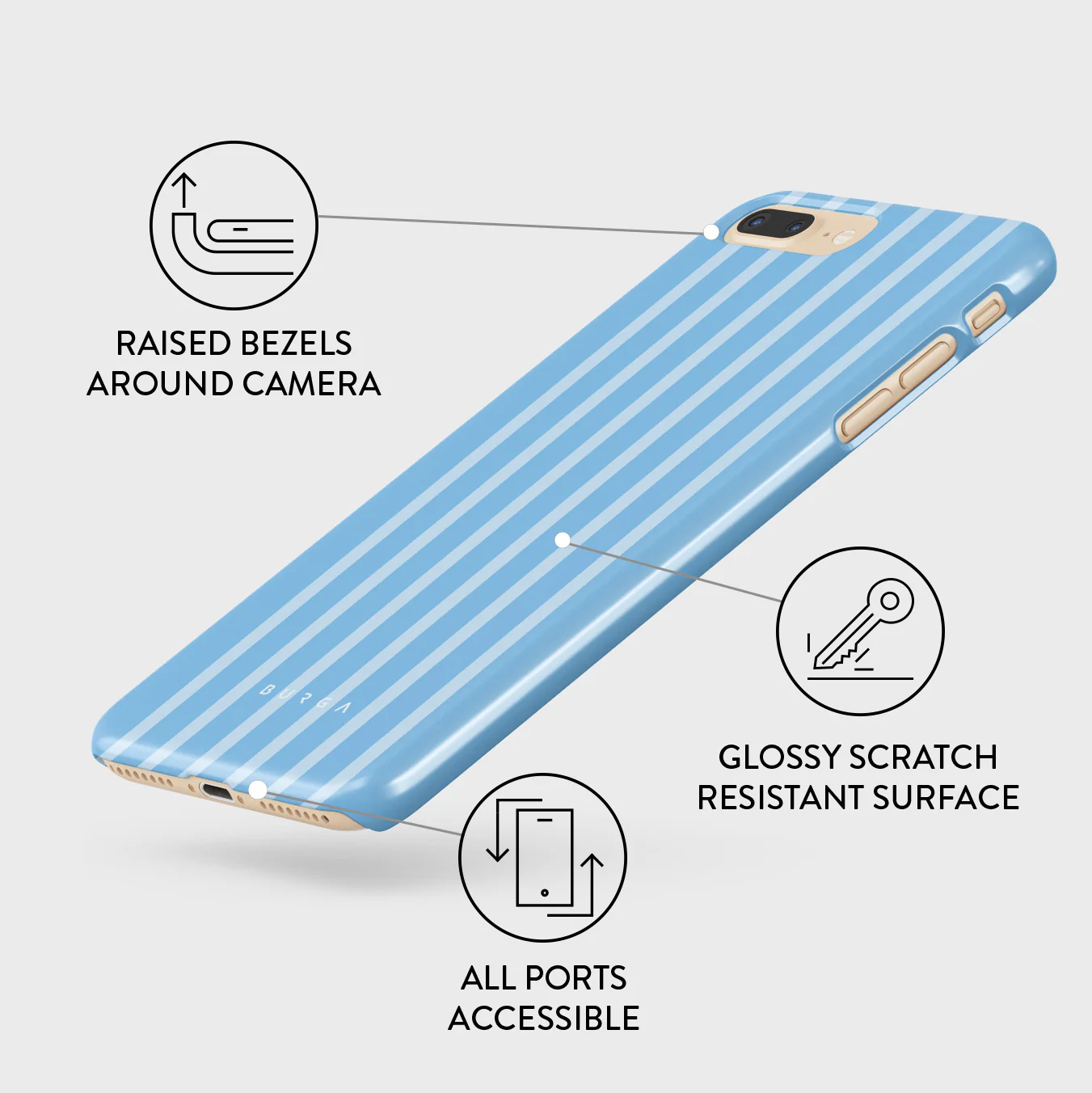 The Hamptons - iPhone 7 Plus / 8 Plus Case - Image 3