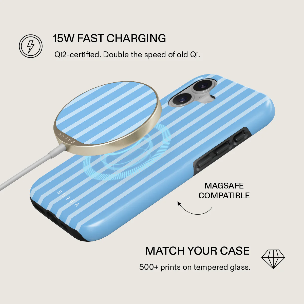 The Hamptons - Magnetic Wireless Charger - Image 2