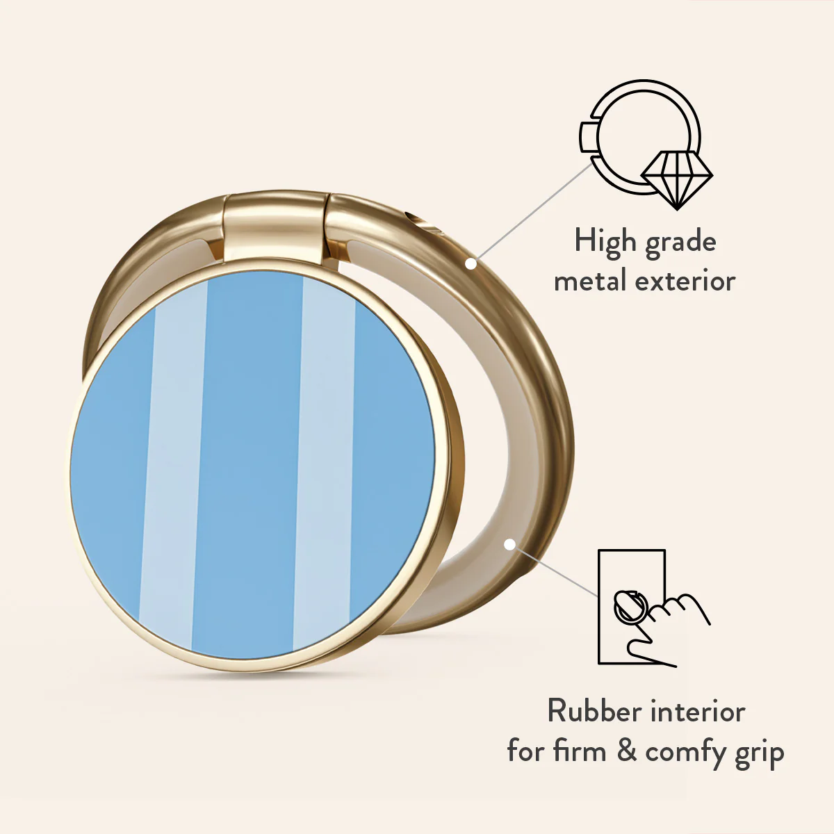 The Hamptons - Adhesive Ring Holder - Image 7