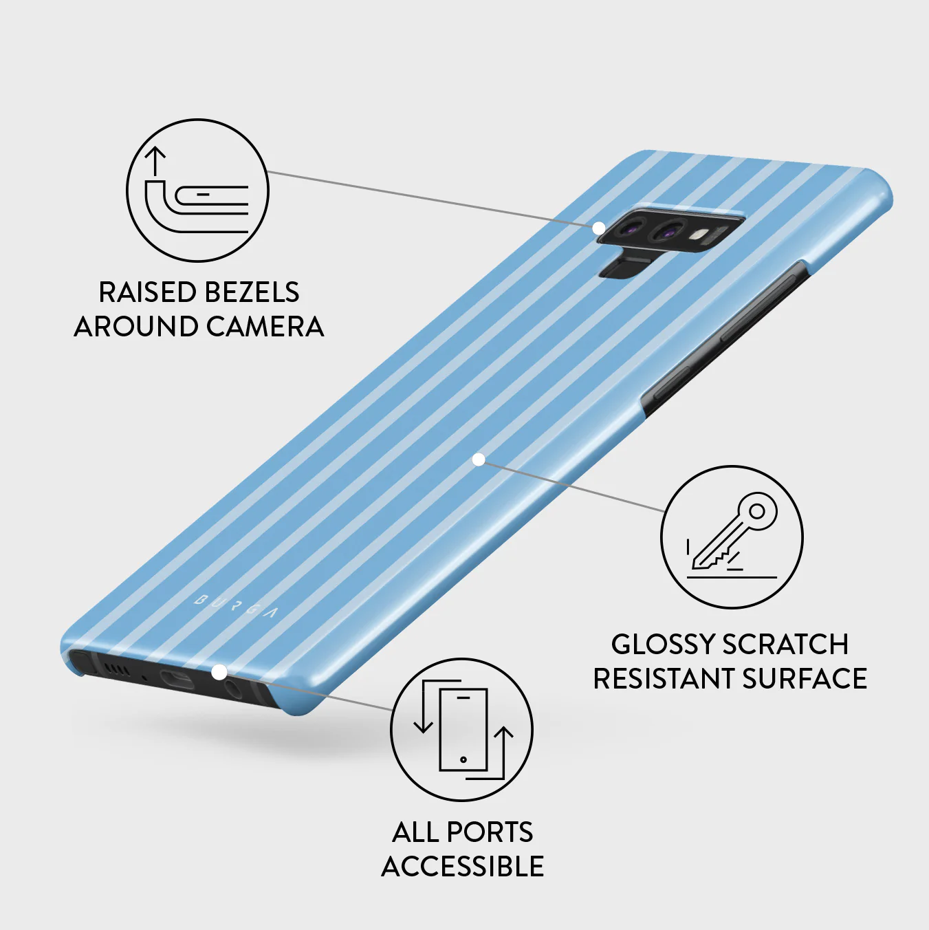 The Hamptons - Samsung Galaxy Note 9 Case - Image 3