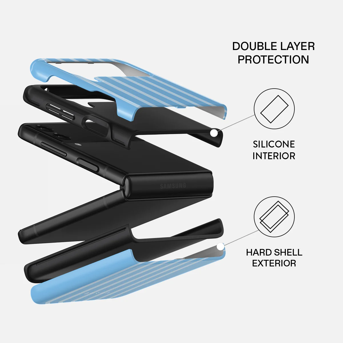 The Hamptons - Samsung Galaxy Z Flip 3 Case - Image 2