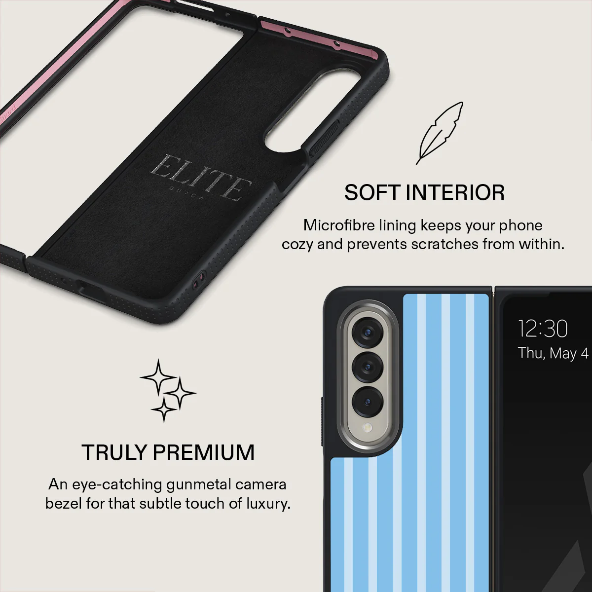 The Hamptons - Samsung Galaxy Z Fold 4 Case - Image 18