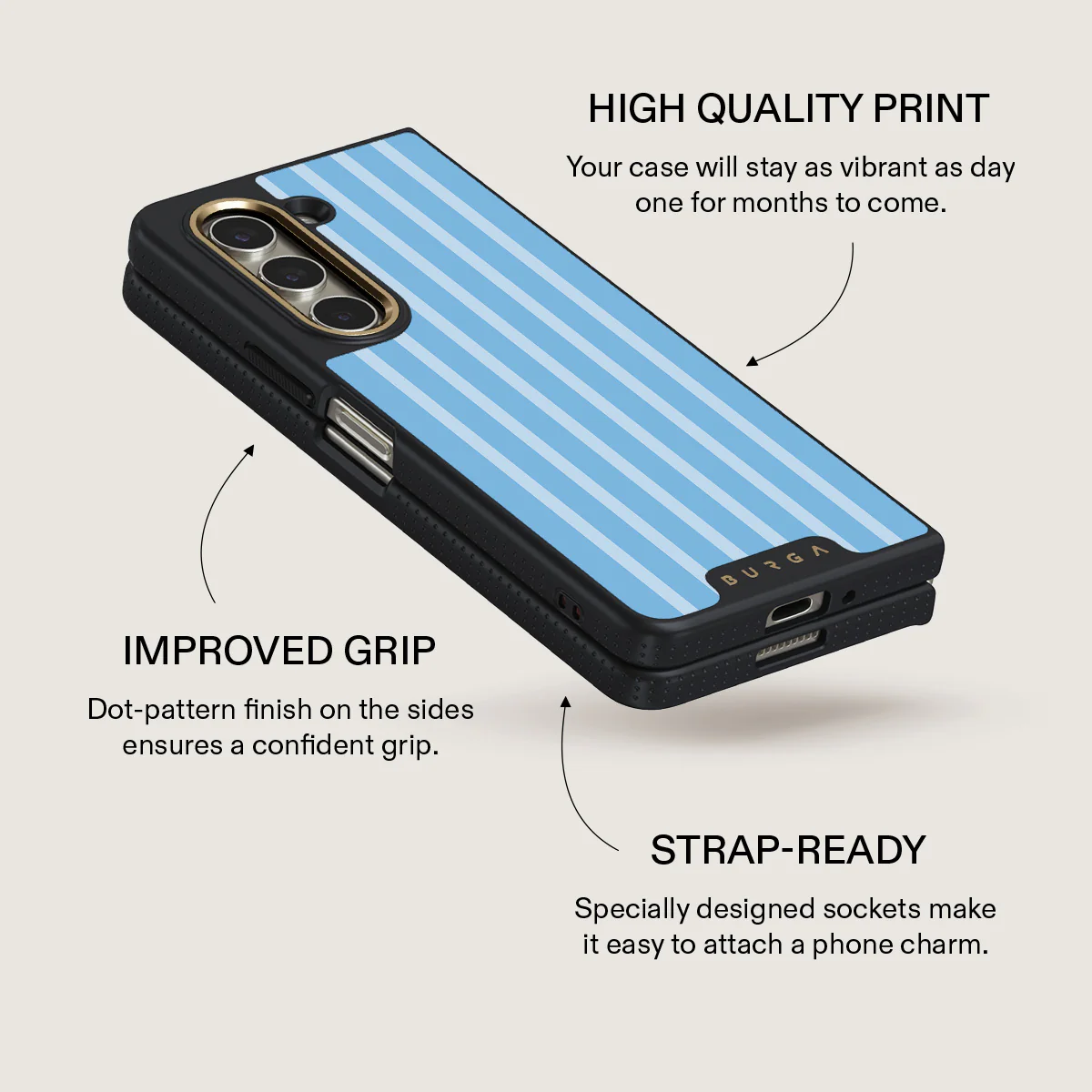 The Hamptons - Samsung Galaxy Z Fold 5 Case - Image 5