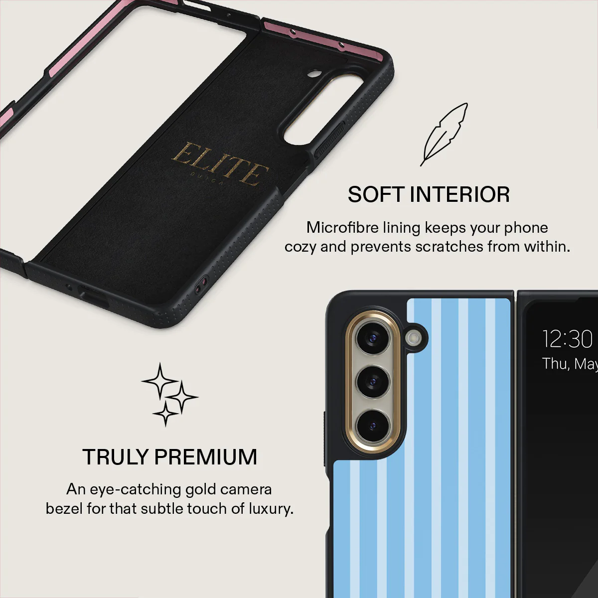 The Hamptons - Samsung Galaxy Z Fold 5 Case - Image 6