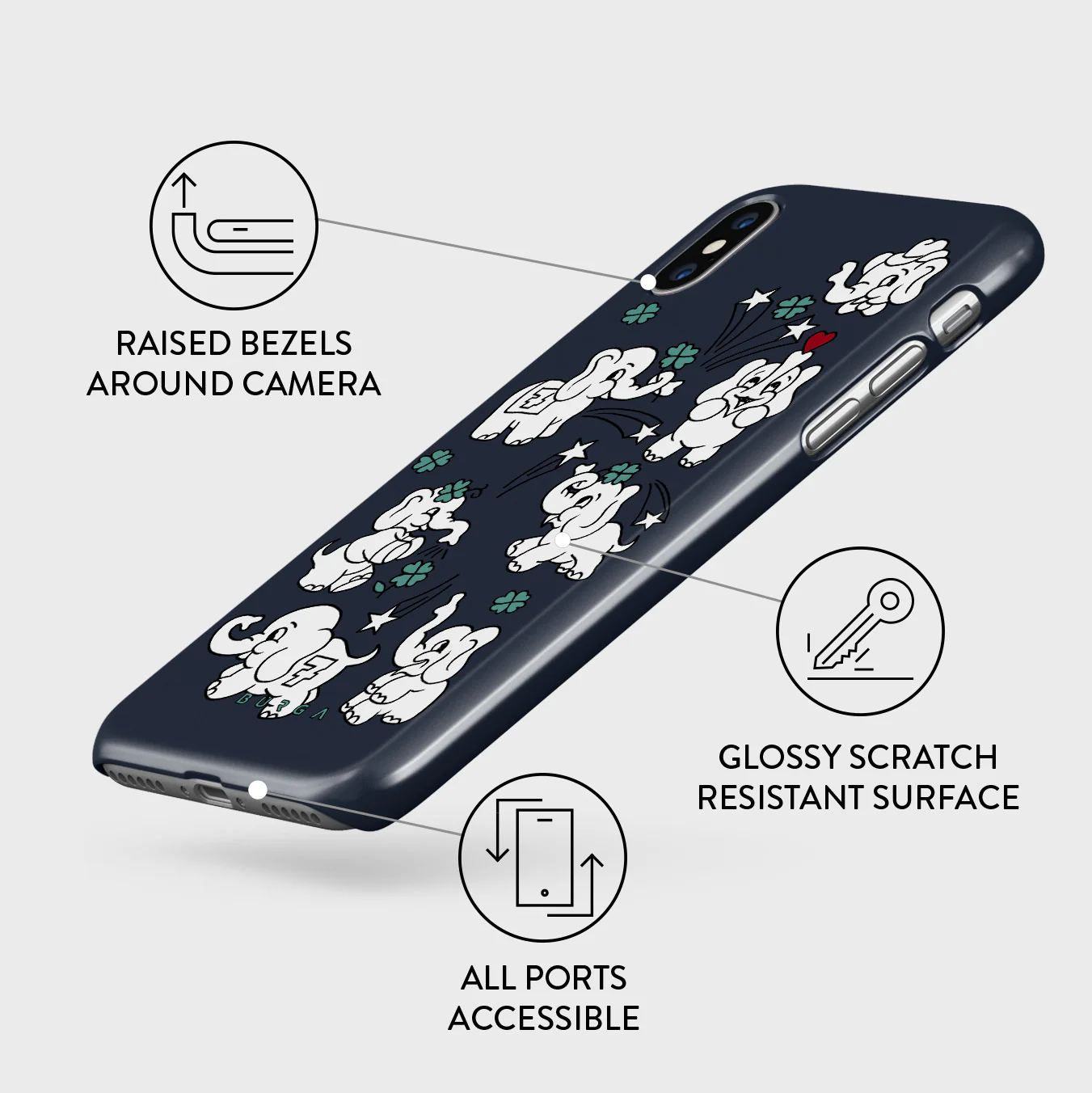 Think Big - iPhone X / XS Case - Image 3