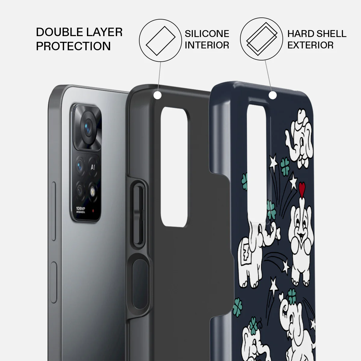 Think Big - Xiaomi Redmi Note 11 Pro+ Case - Image 2